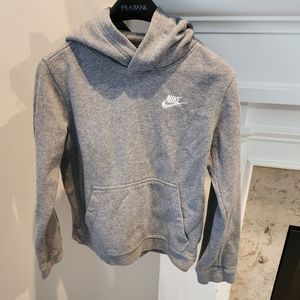 Kids, Nike Hoodie, Medium, Gray